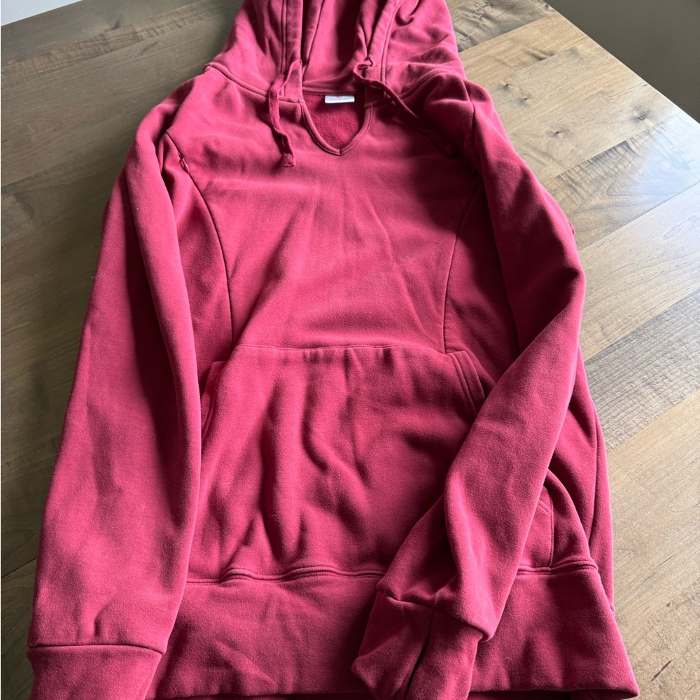 Cozy Red nursing/breastfeeding hoodie